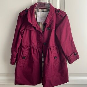 Burberry children’s trench coat jacket size 3T